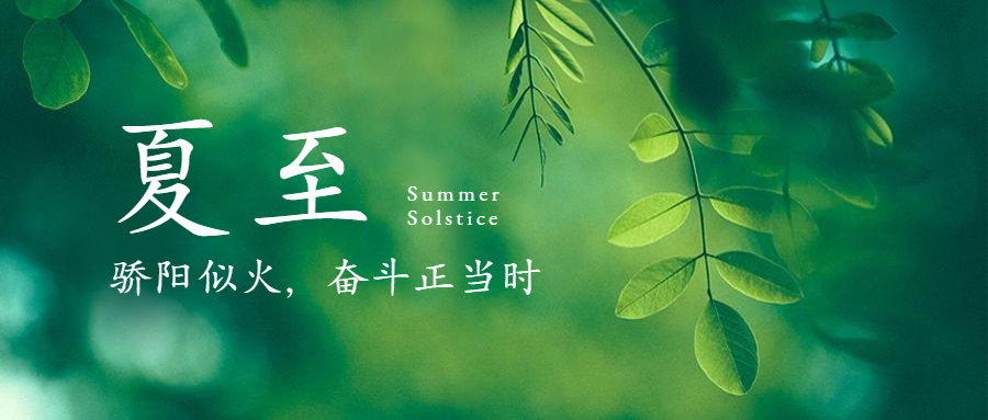 夏至丨夏至草木知，万物尽生机